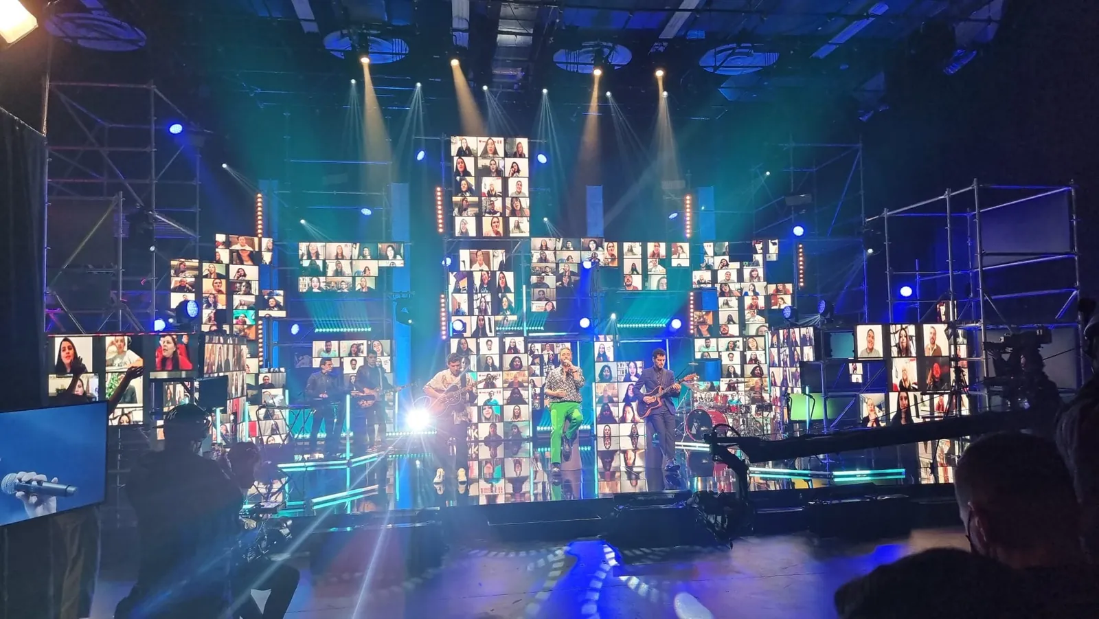 Producción visual para transmisión